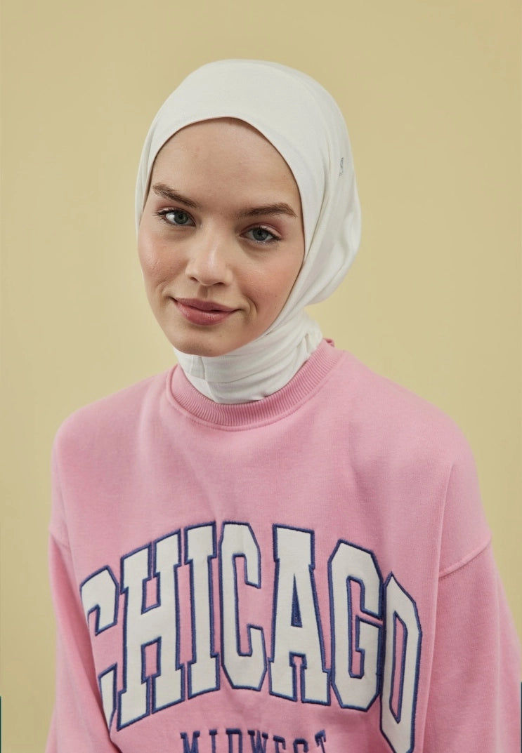 ATHLETIC HIJAB - OFF WHITE