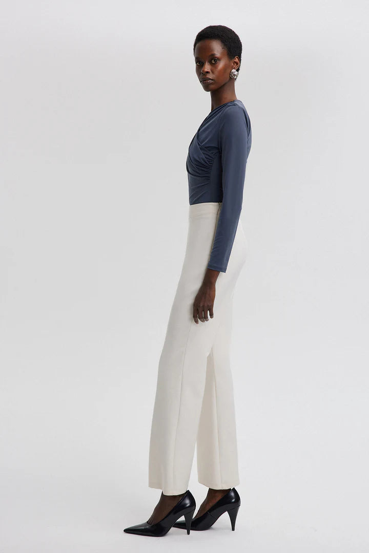 DRAPED BODYSUIT - Anthracite