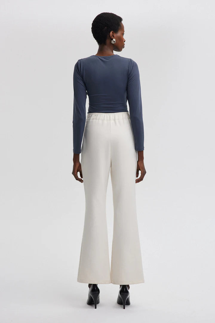 DRAPED BODYSUIT - Anthracite