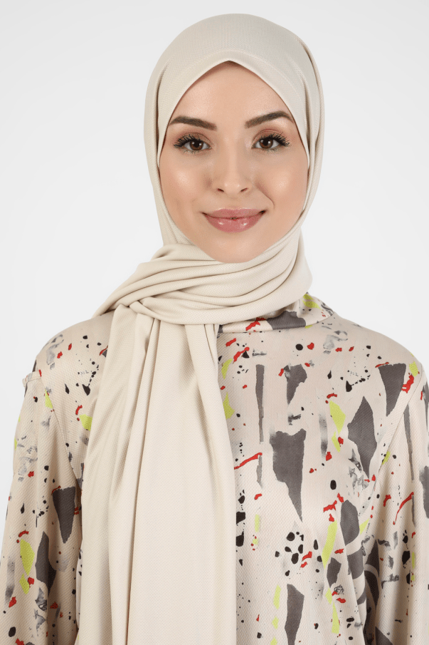 FLEX-HIJAB Sports Shawl – Beige