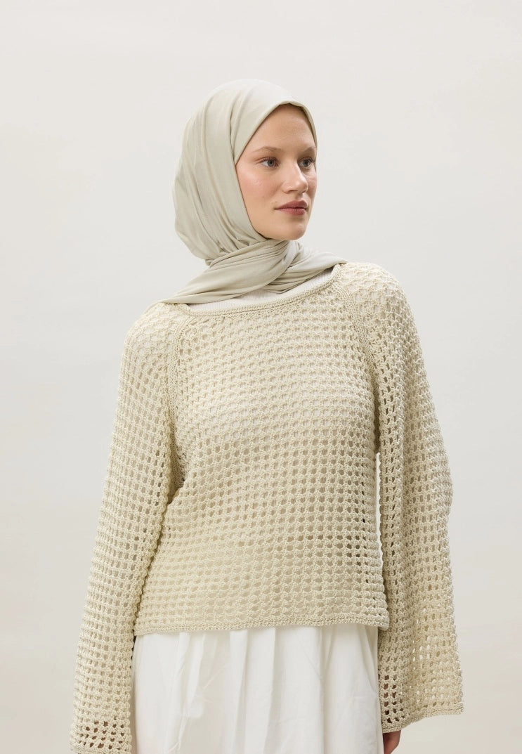 Jersey Cotton Hijab-Linen