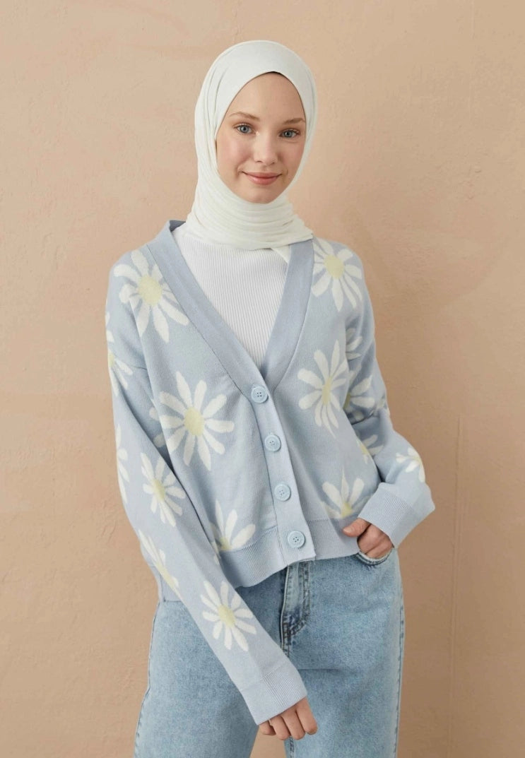 Jersey Cotton Hijab-Off White