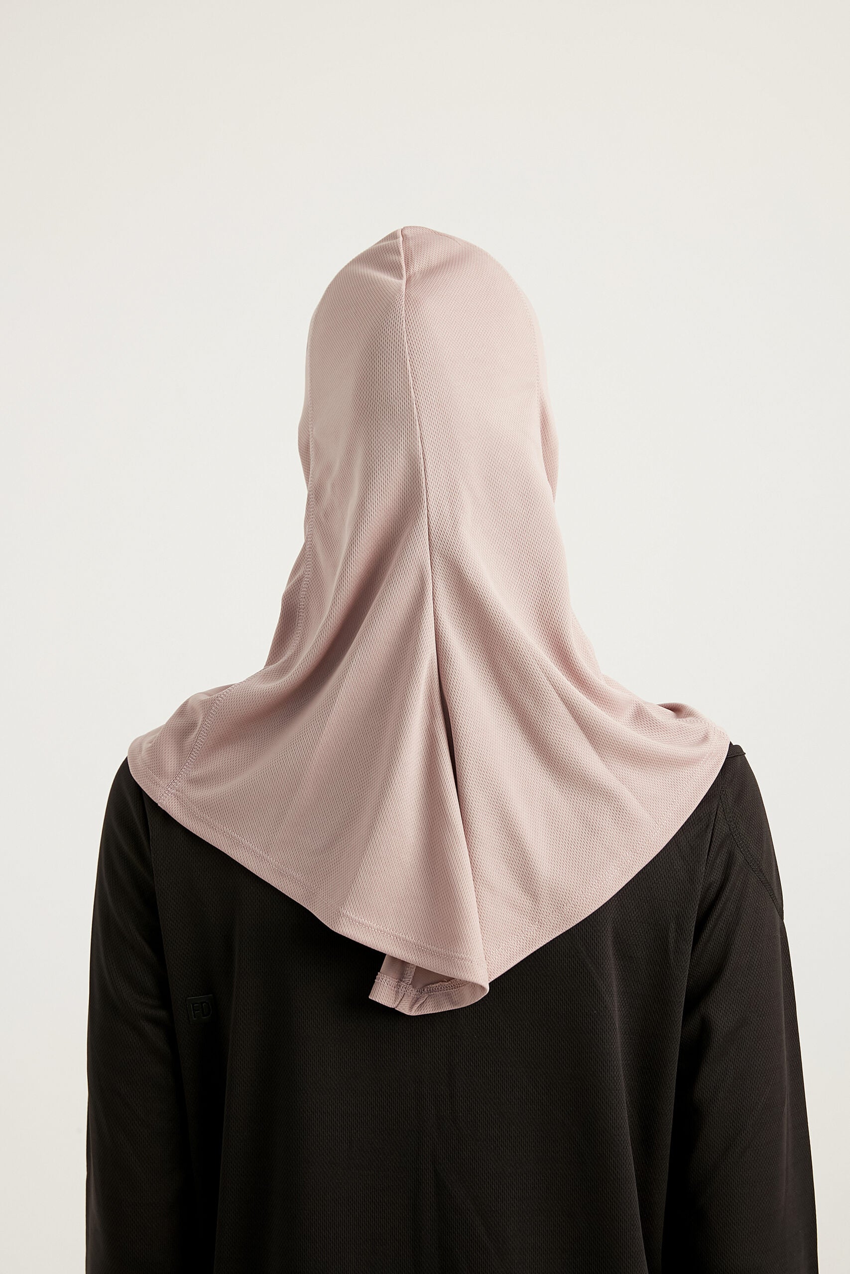 KFIT-HIJAB Sports Bonnet – Powder Pink