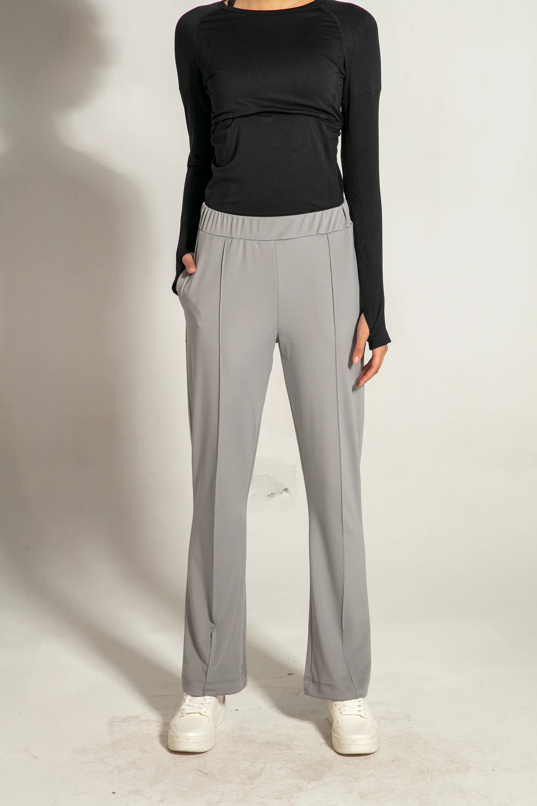 MAGIC-FIT Quick Dry Tracksuit Bottom - Gray