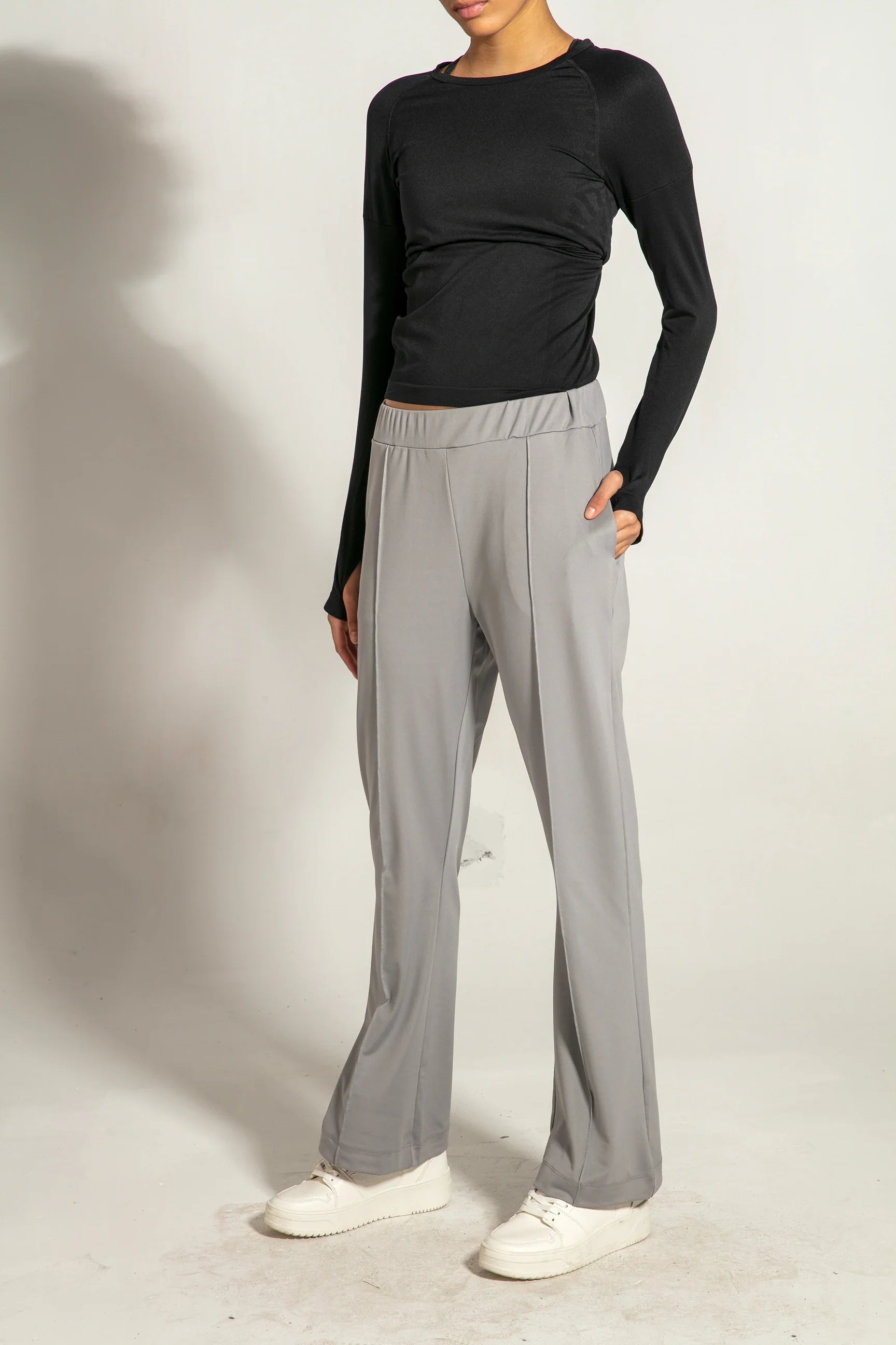 MAGIC-FIT Quick Dry Tracksuit Bottom - Gray