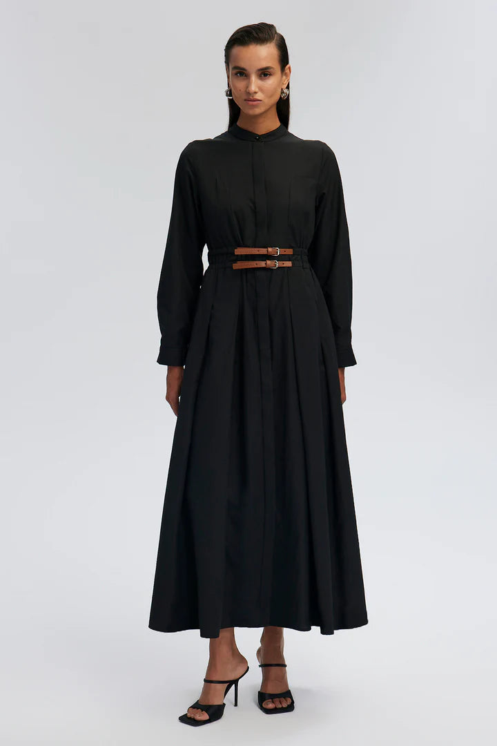 TIE BELT SHIRT DRESS TIE BELT SHIRT DRESS