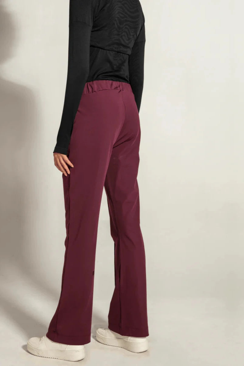 MAGIC-FIT Quick Dry Tracksuit Bottom - Burgundy