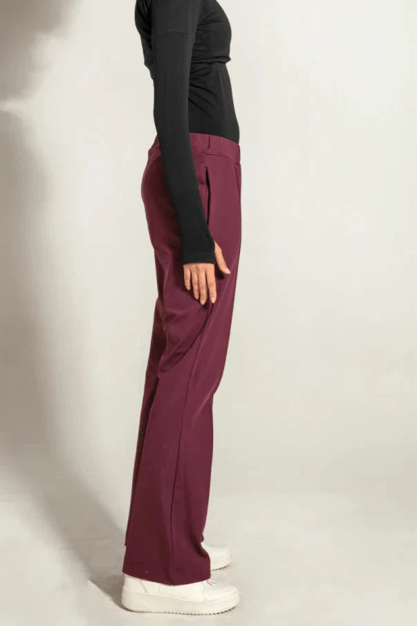 MAGIC-FIT Quick Dry Tracksuit Bottom - Burgundy