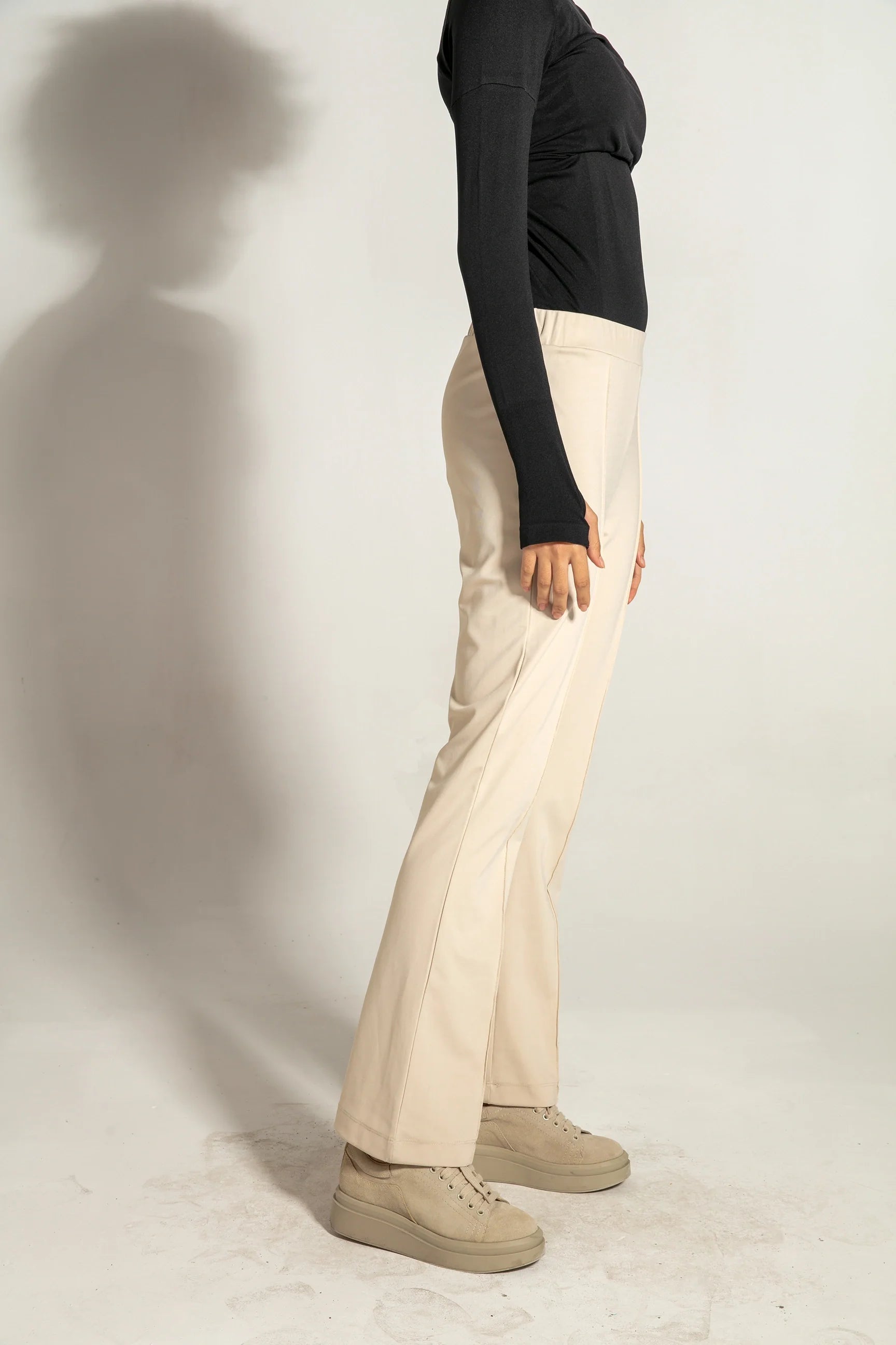 MAGIC-FIT Quick Dry Tracksuit Bottom - Beige