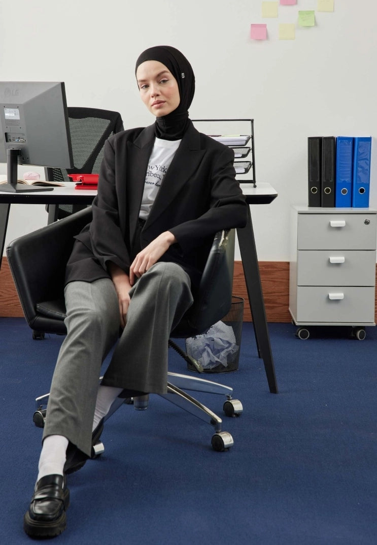 ATHLETIC HIJAB - BLACK