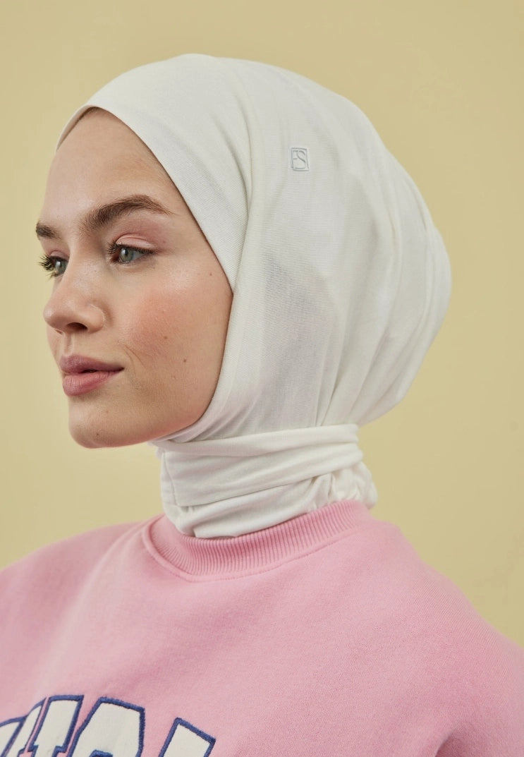 ATHLETIC HIJAB - OFF WHITE