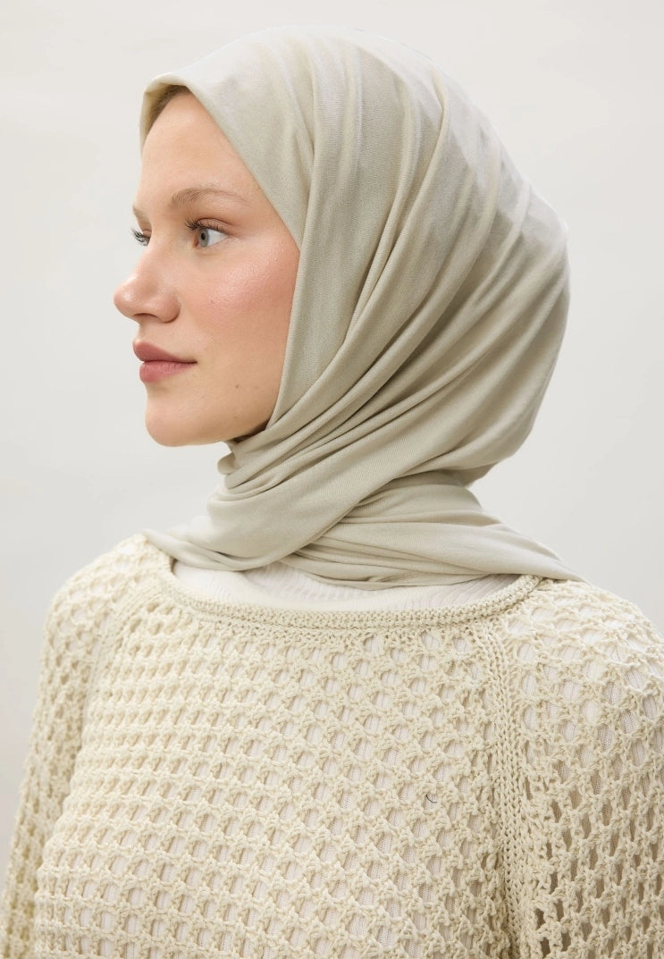 Jersey Cotton Hijab-Linen