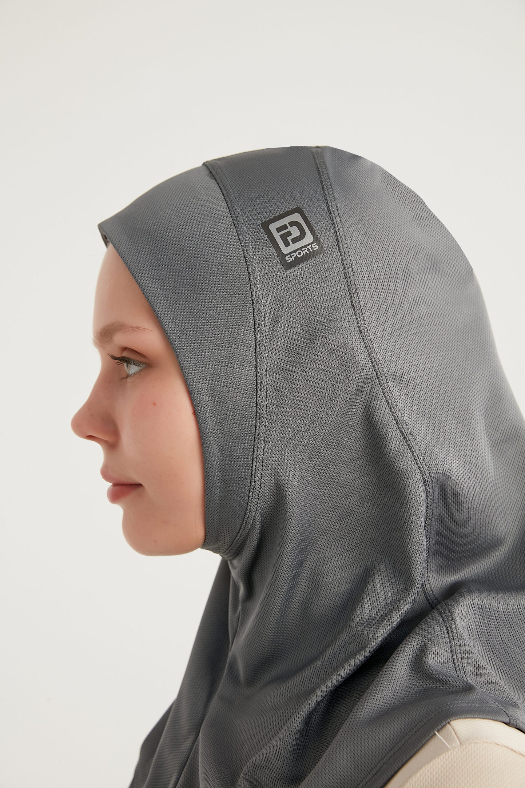 KFIT-HIJAB Sports Bonnet – Dark Gray