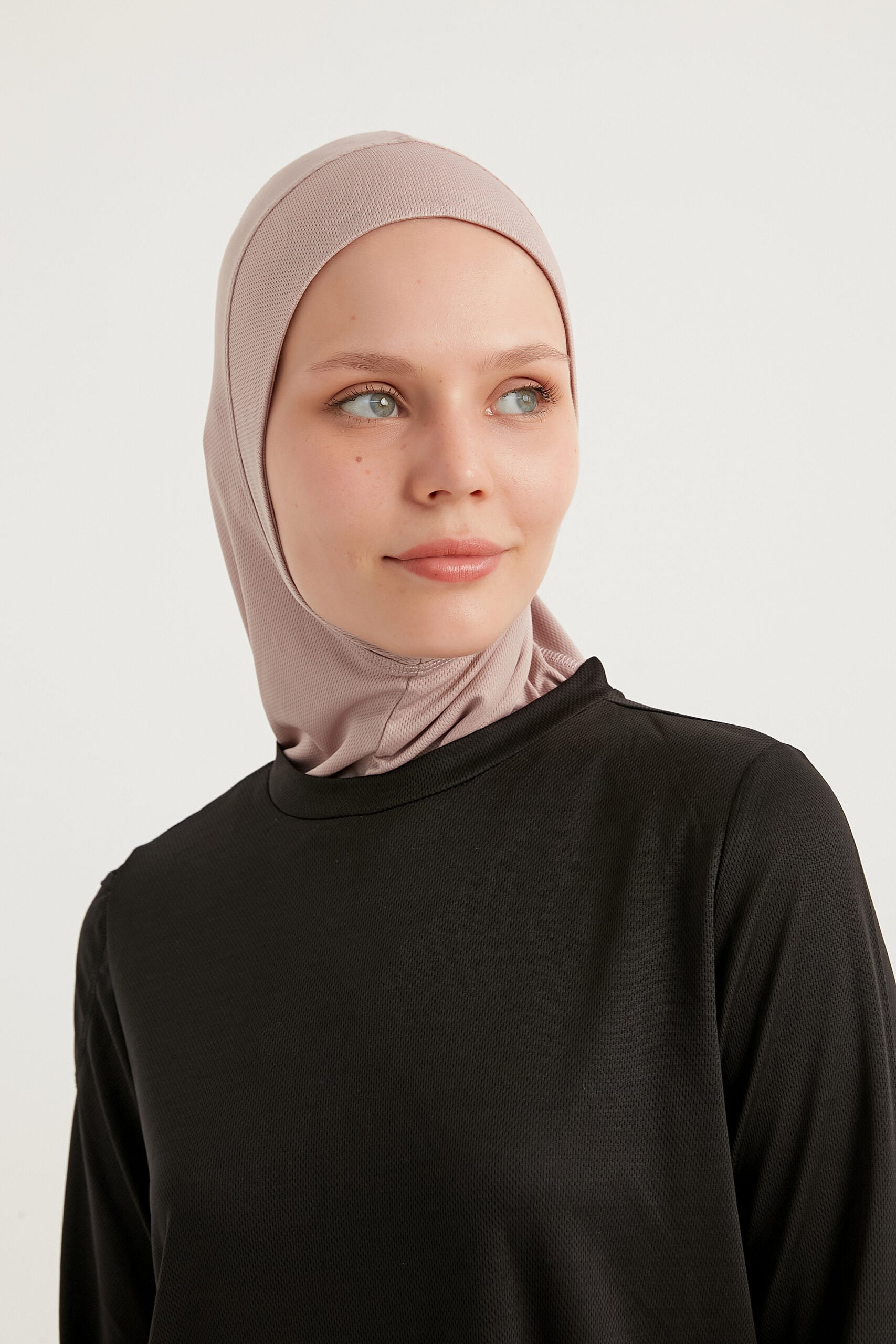 KFIT-HIJAB Sports Bonnet – Powder Pink