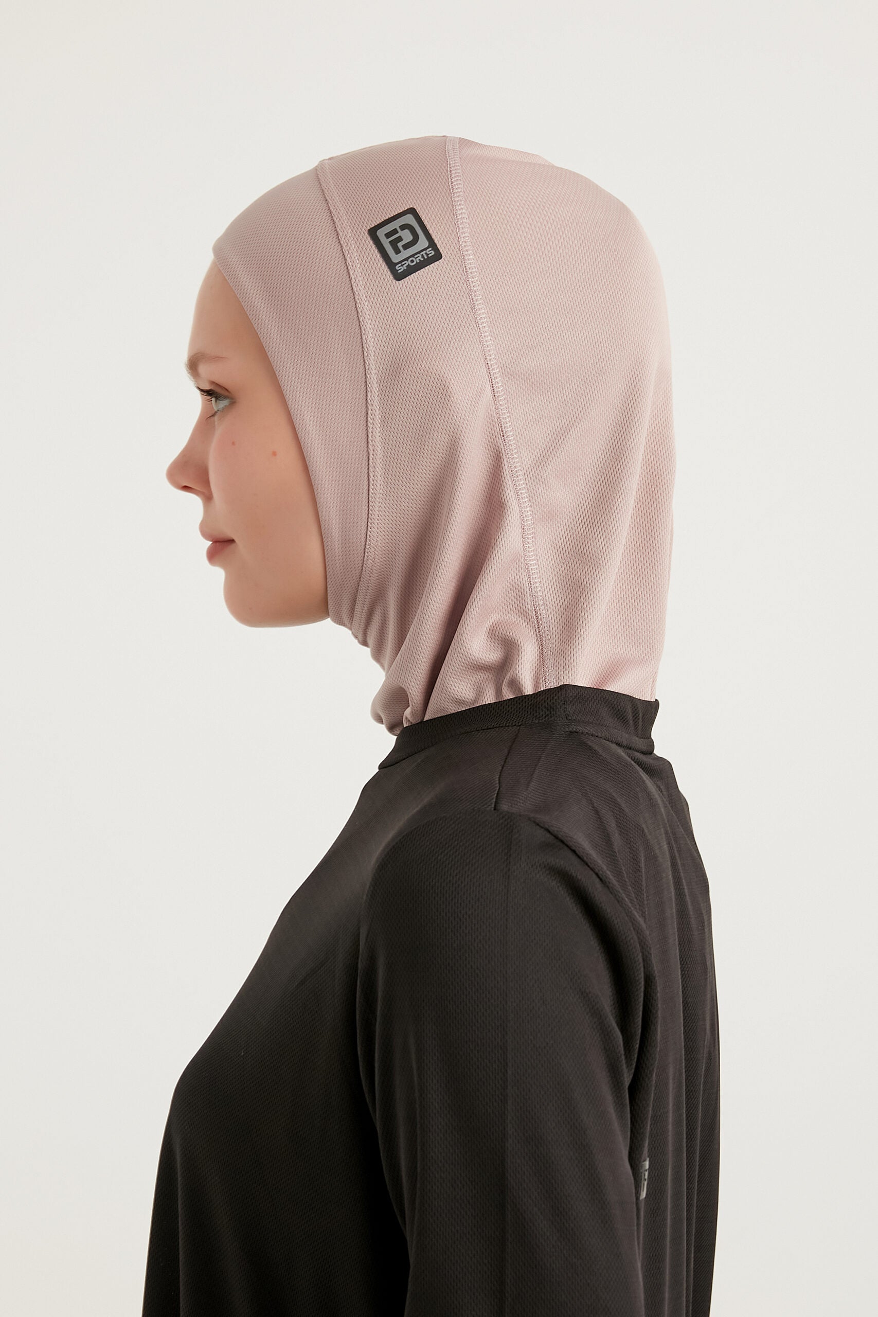 KFIT-HIJAB Sports Bonnet – Powder Pink