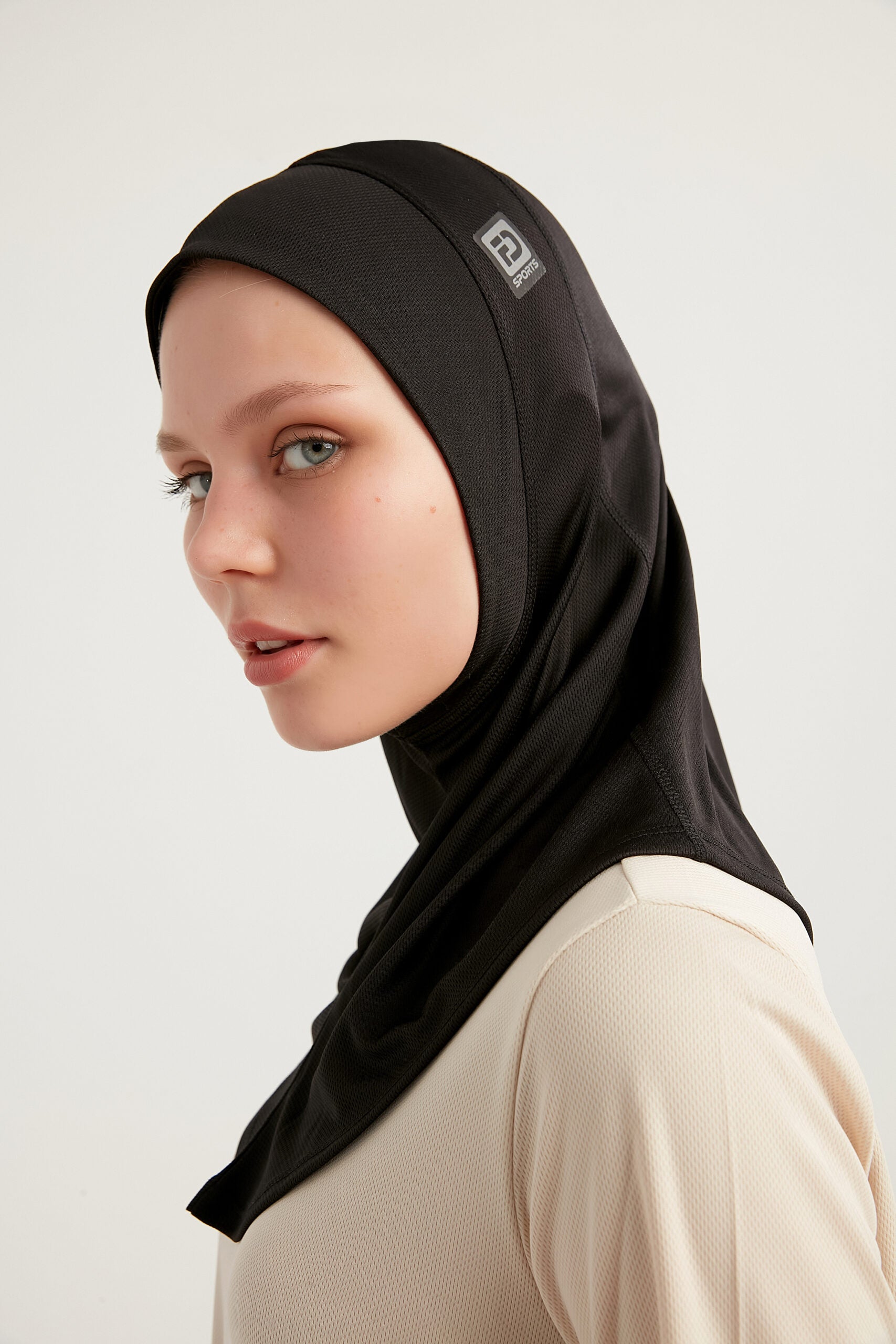 KFIT-HIJAB Sports Bonnet – Black