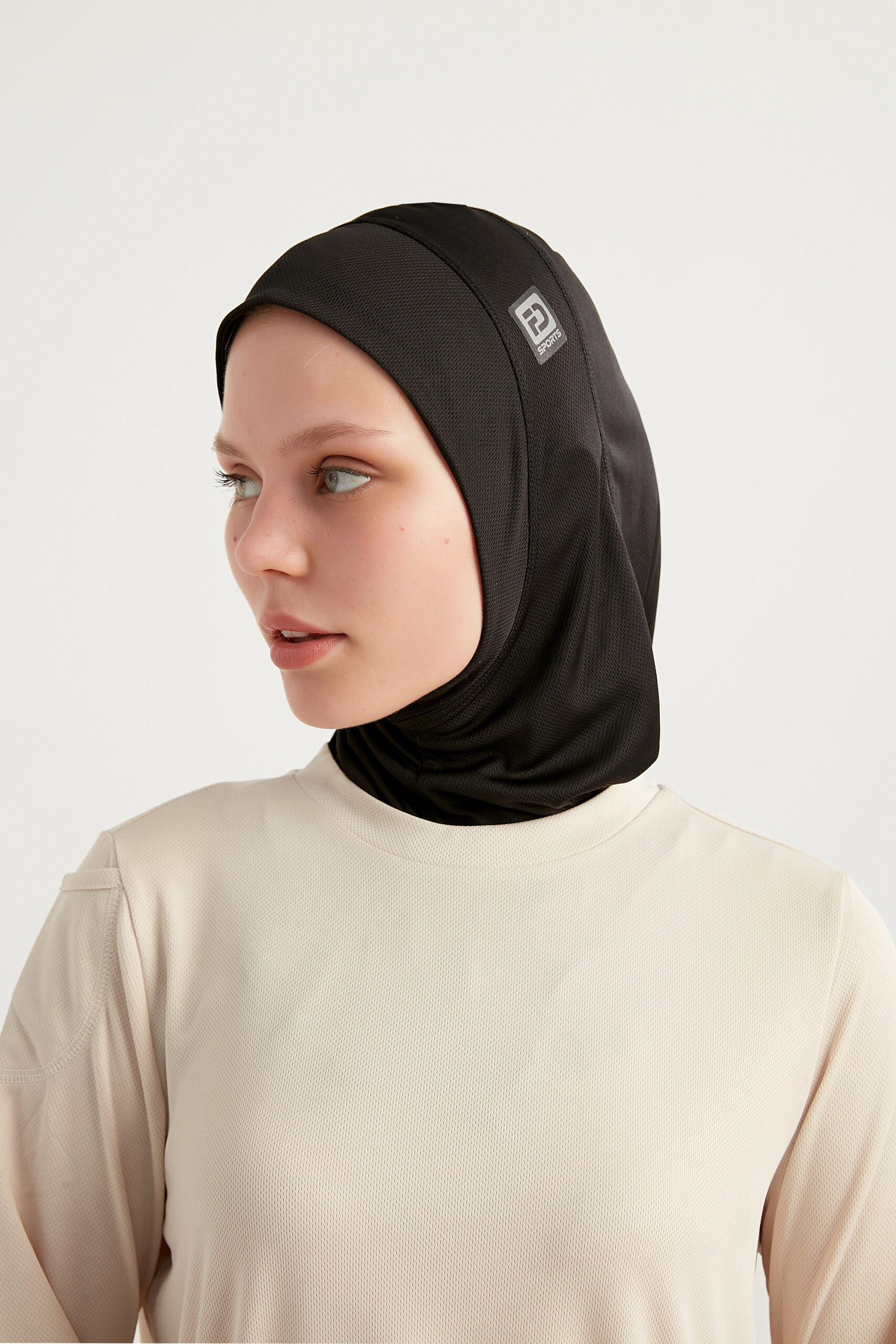 KFIT-HIJAB Sports Bonnet – Black