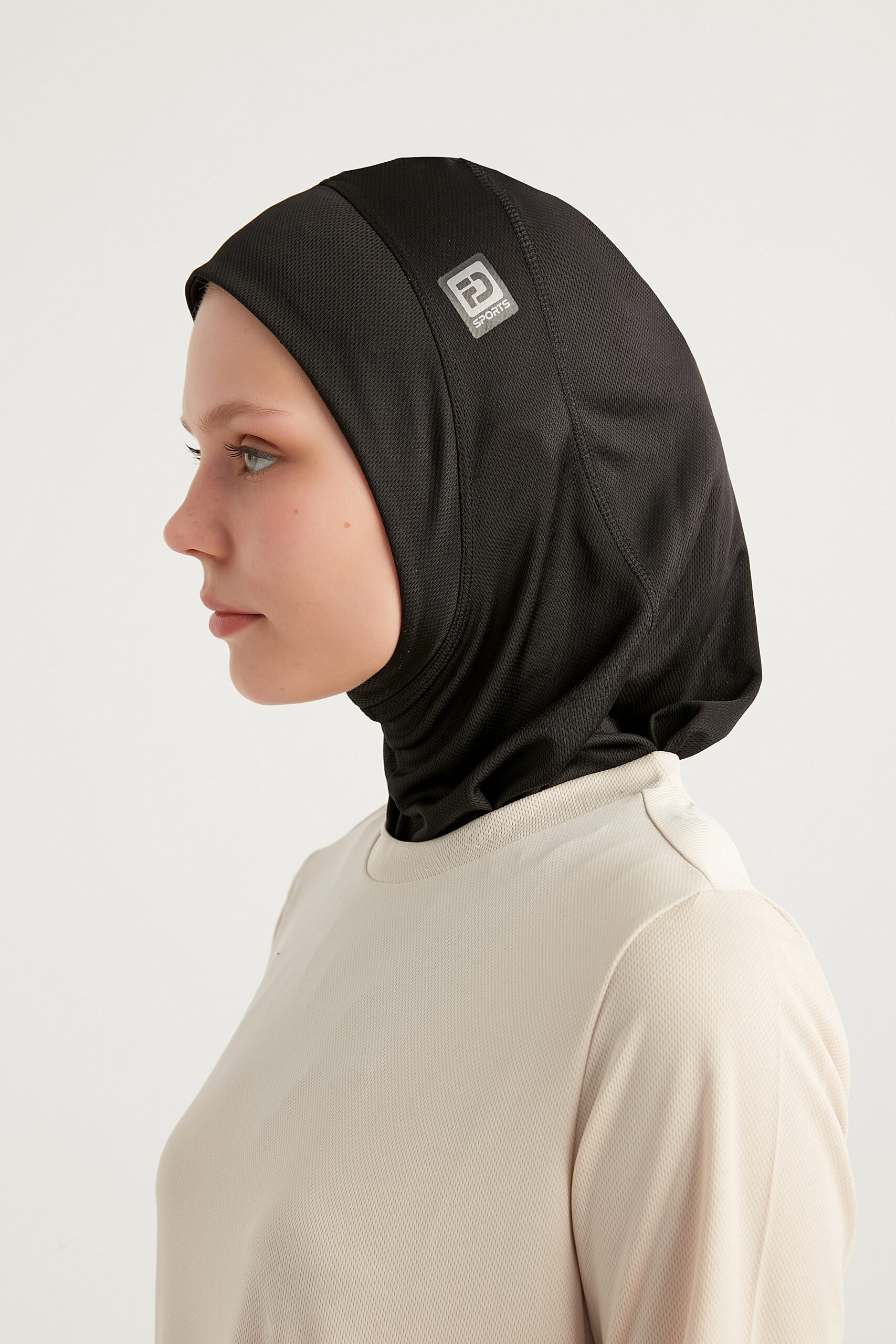 KFIT-HIJAB Sports Bonnet – Black