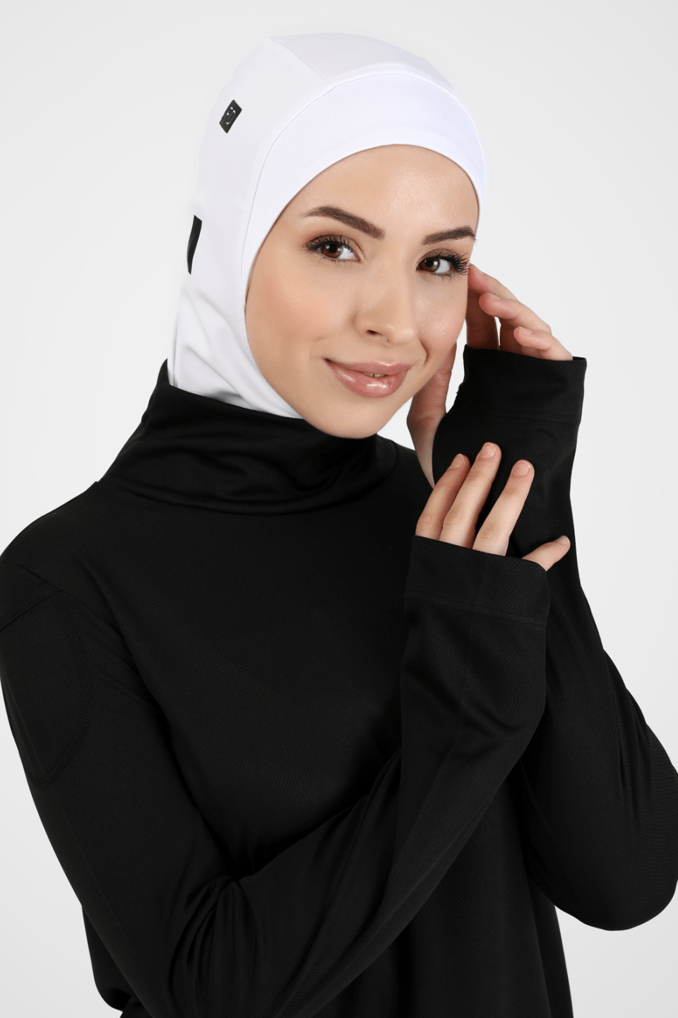 PRO-HIJAB Sports Bonnet – White