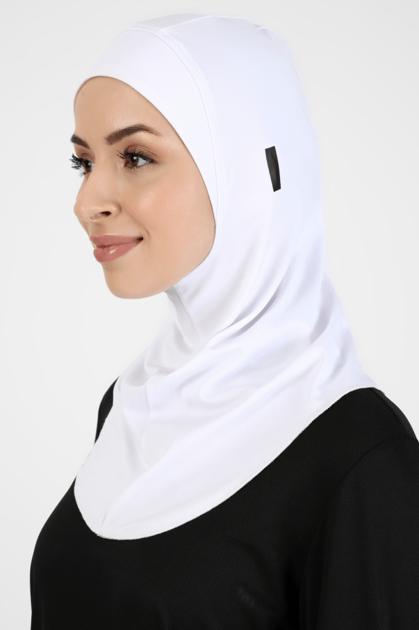 PRO-HIJAB Sports Bonnet – White