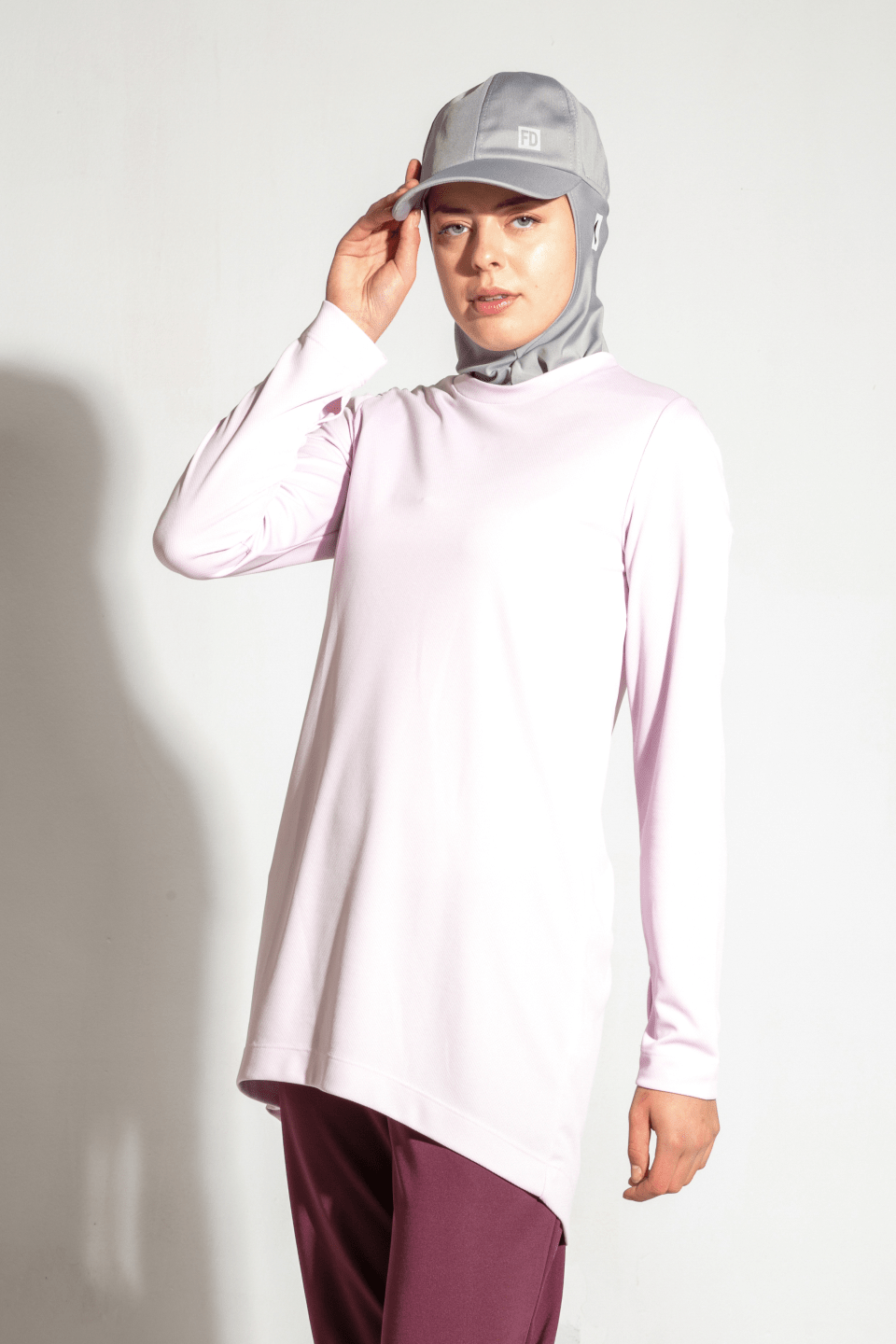 TRAIN-FIT Crewneck Quick Dry Top– Lilac